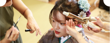 似合わせヘアメイクを習得